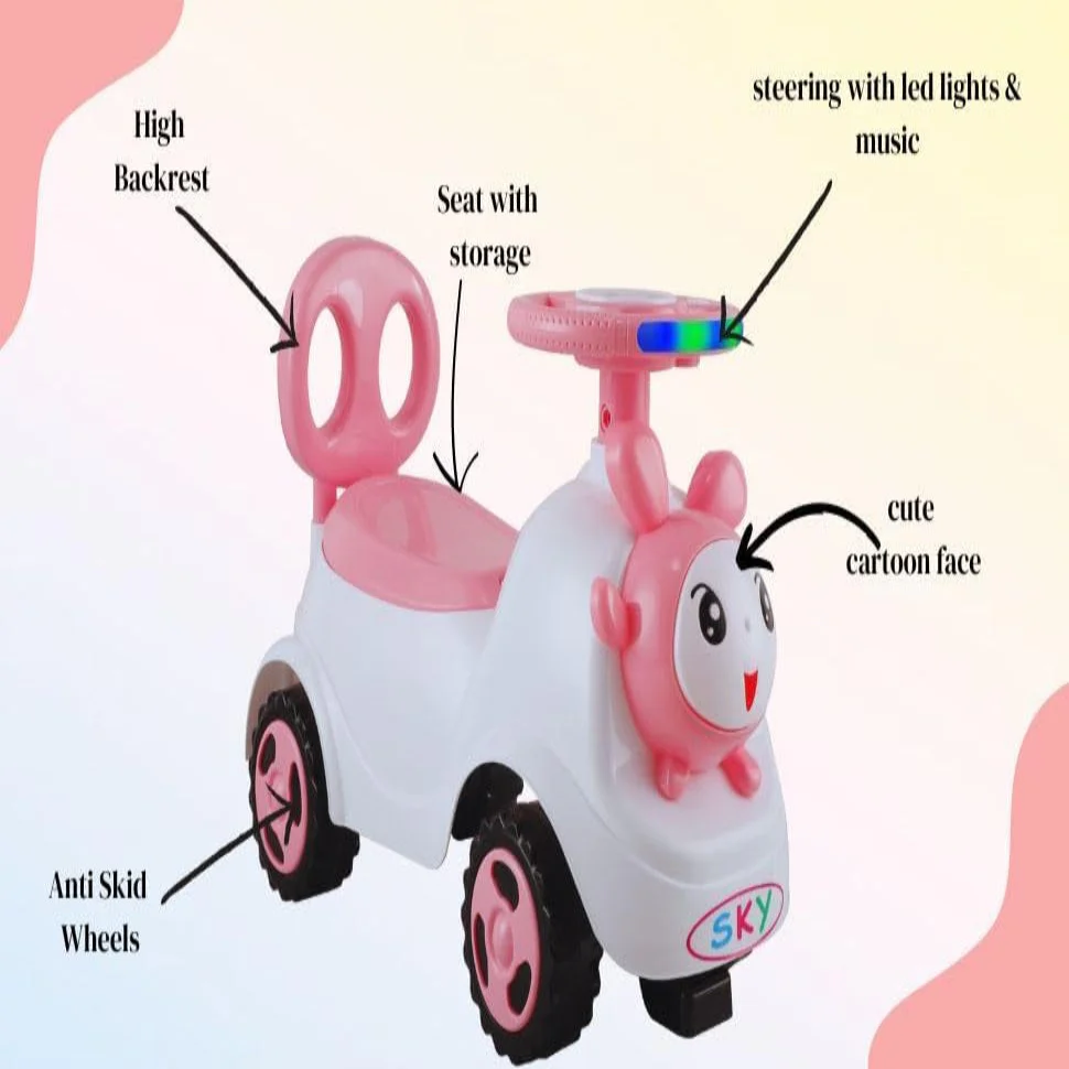 AM5584 Rider Baby Push Car for Children Suitable for Boys & Girls 1-3 Years - Image 4
