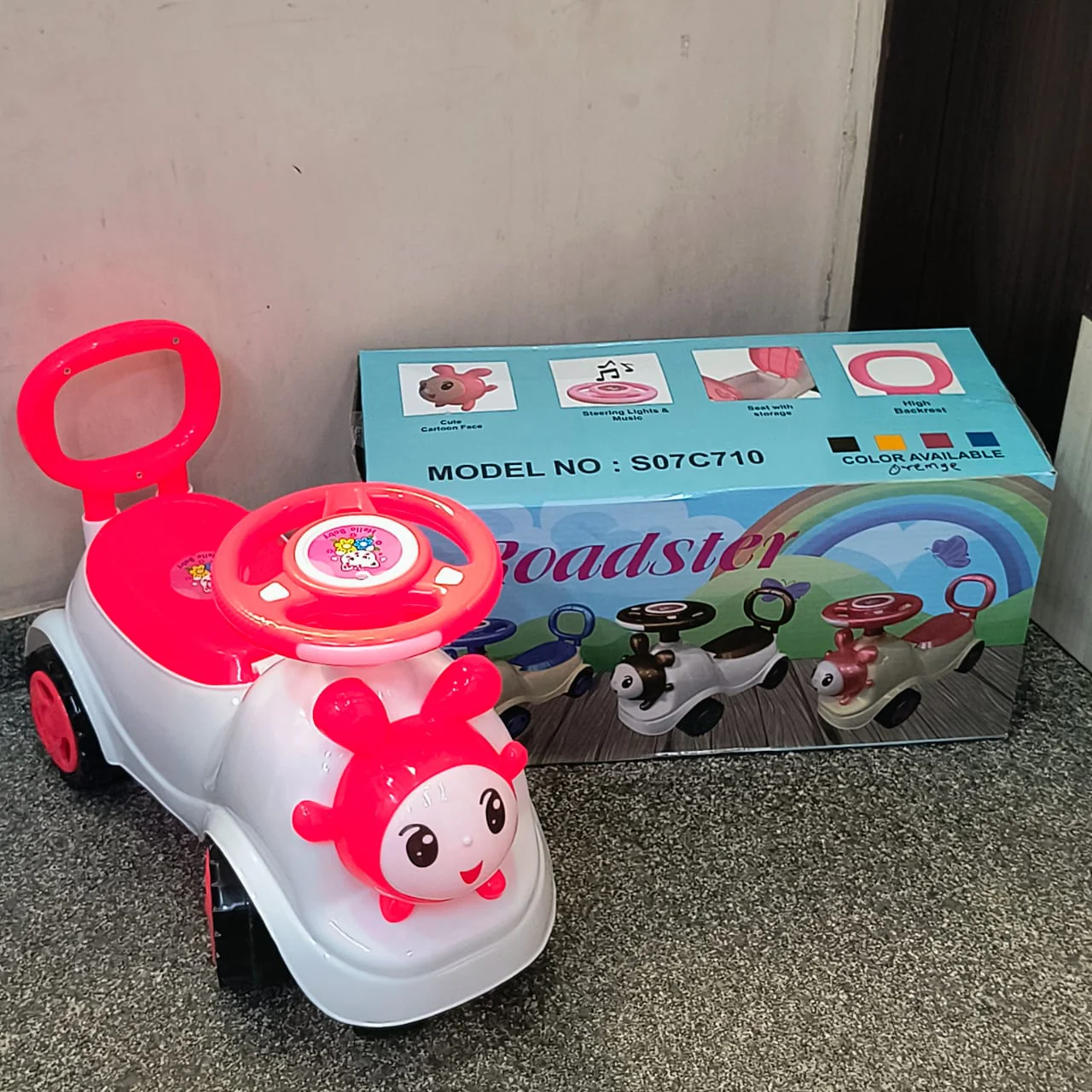 AM5584 Rider Baby Push Car for Children Suitable for Boys & Girls 1-3 Years - Image 7