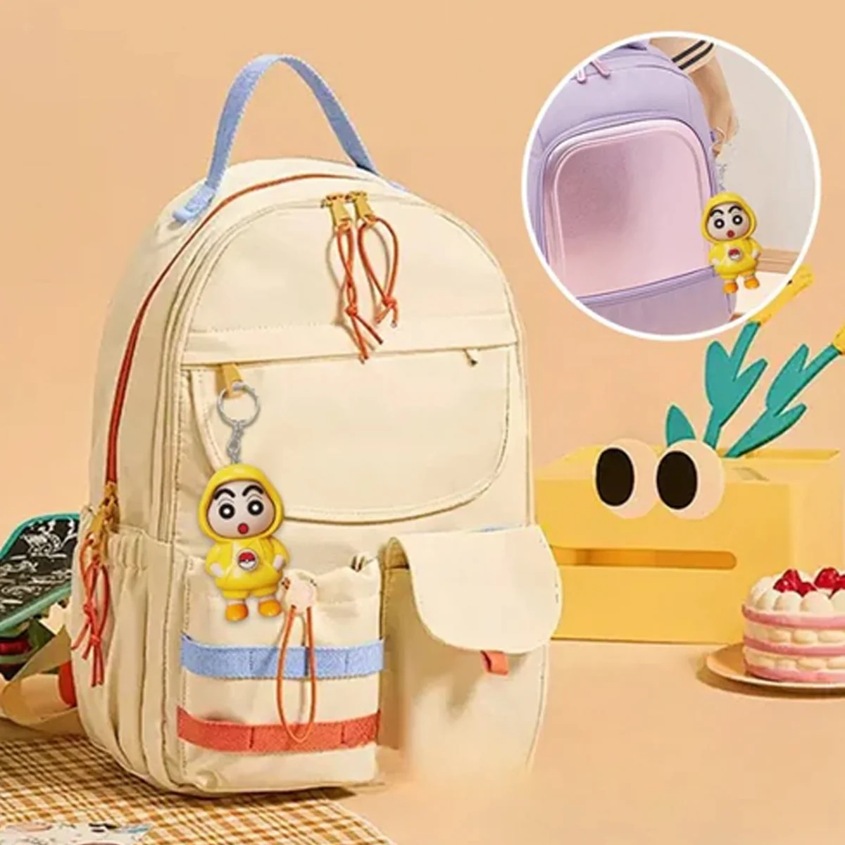 AM5588 Face Changing Doll Toy with Keyring (1 Pc / Mix Color) - Image 7