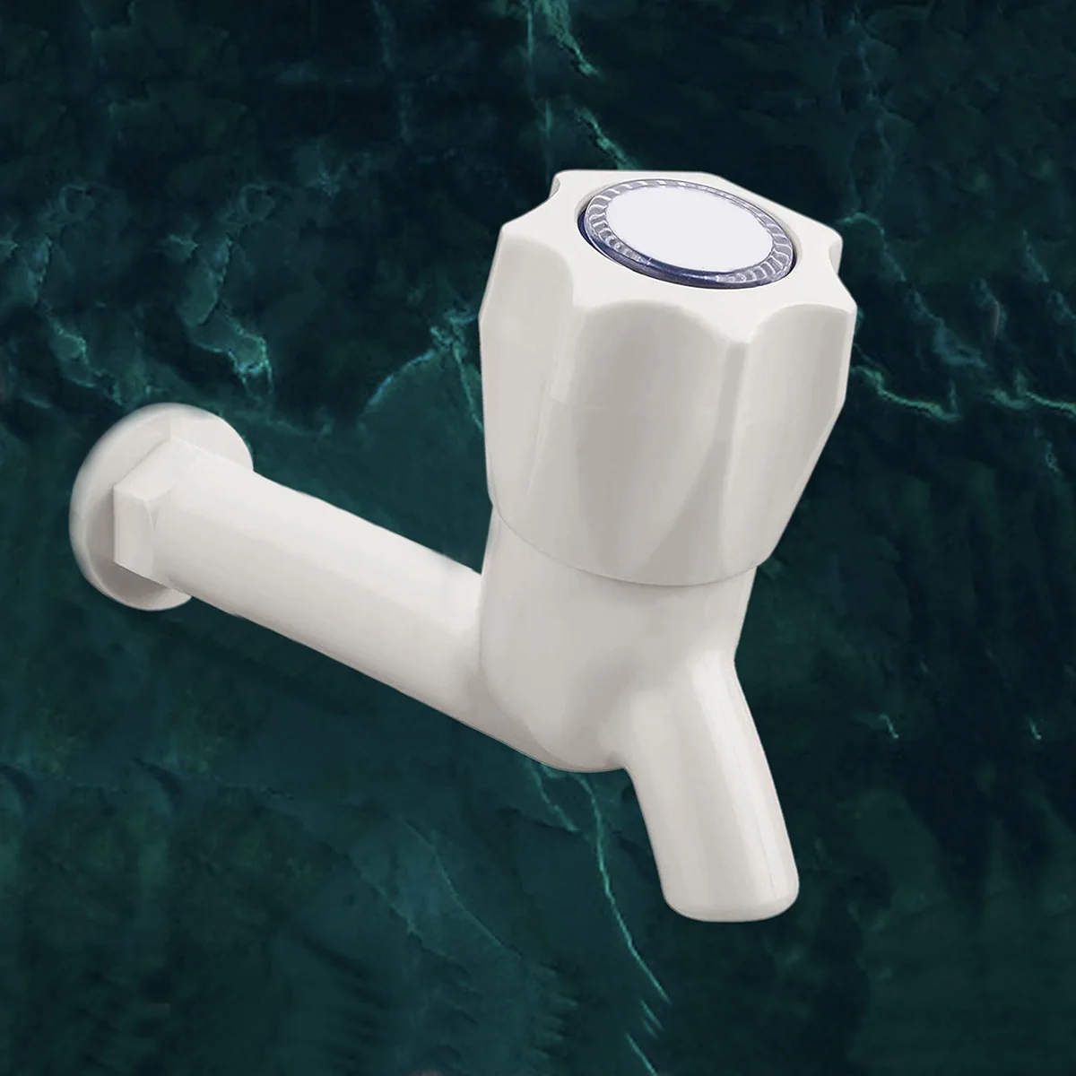 AM5595 Plastic Polo Long Body Bib Cock For Bathroom, Wash Basins - Pack of 1 (15 mm) - Image 4