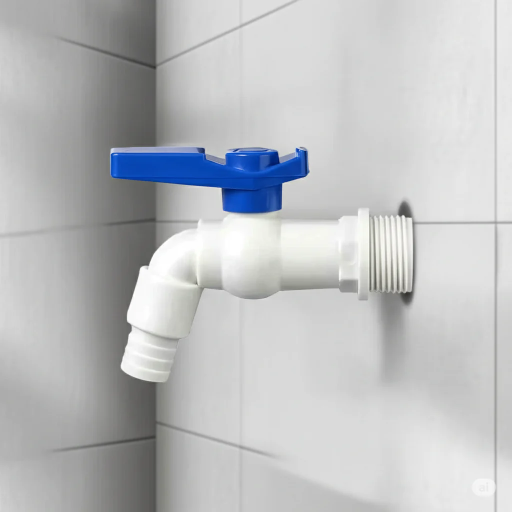 AM5596 Plastic Water Tap, for Garden and Kitchen use (Multipurpose use) (15mm) - Image 4