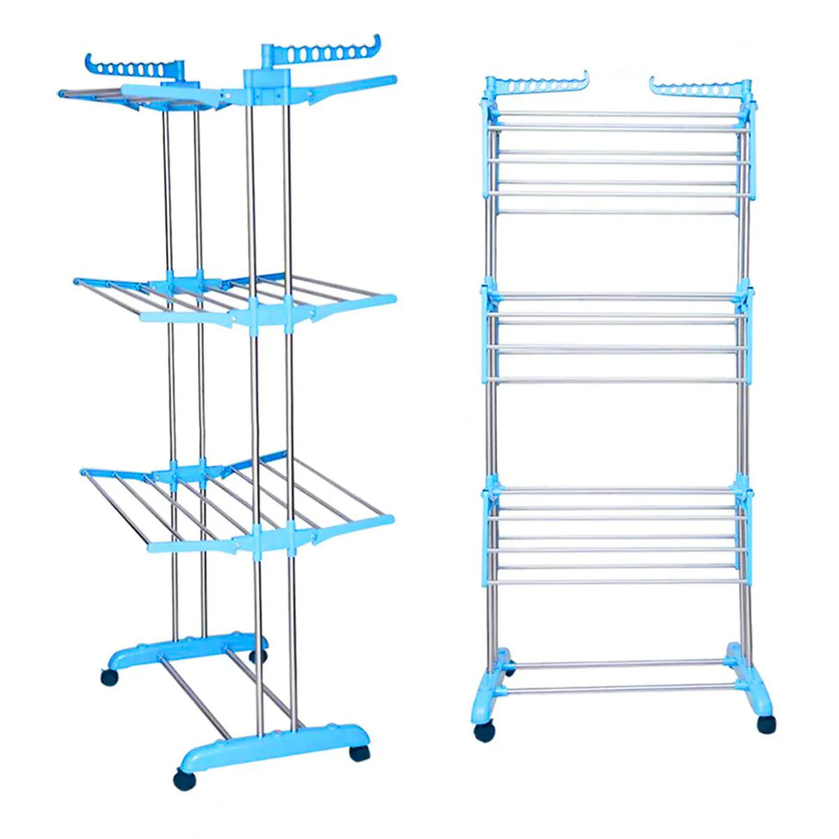 AM5608 UMA Modular 3 Tier Cloth Drying Stand Rack - Adjustable Cloth Drying Rack for Indoor,Outdoor - Image 6