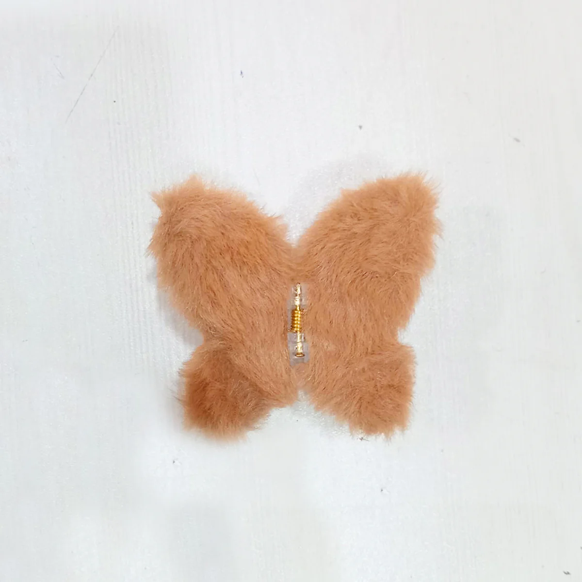 AM5629 Butterfly Elegant Stain Fluffy Hair Holders, Vintage Furry Clutchers for Women Girls (Multicolour, Pack of 1) - Image 6