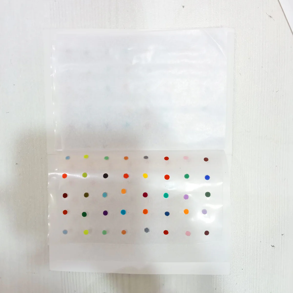 AM5636 Round Multicolor & Multi-Size Regular Bindi for Forhead - Set of 1 - Image 8