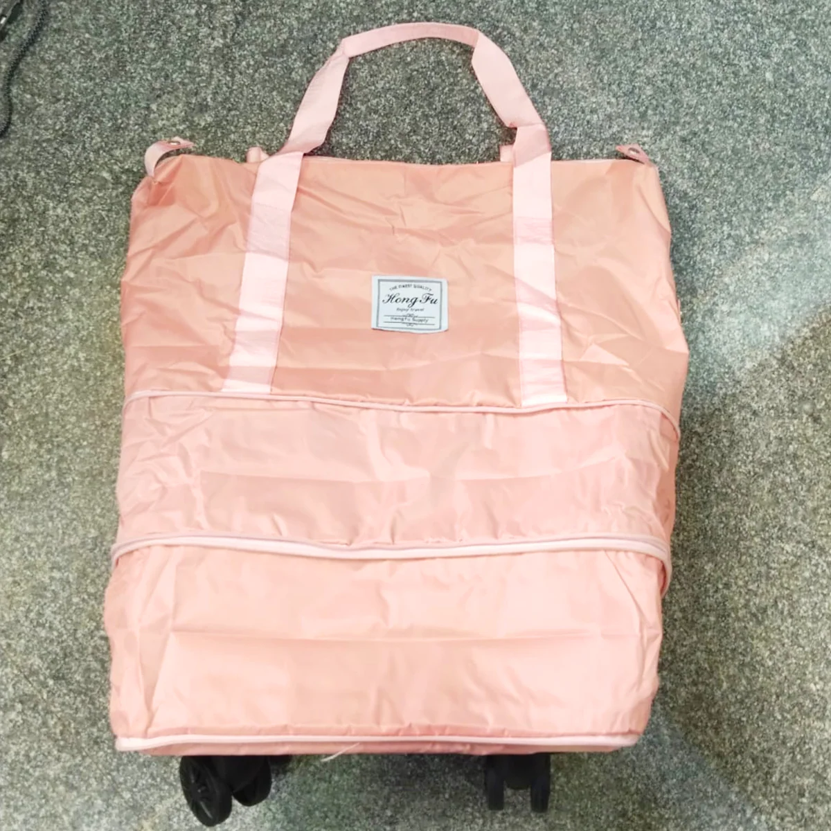 AM5643 Duffle Trolley Bag with Wheels, Expandable Foldable Luggage Bag for Travel (Multicolour) - Image 12