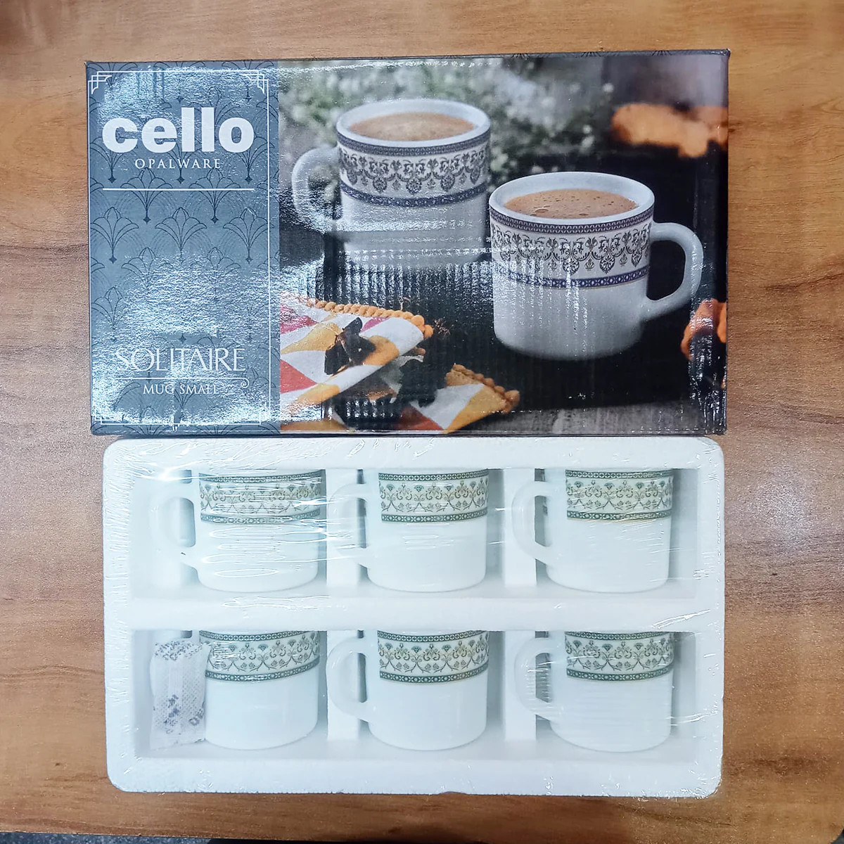 AM5673 Cello Solitaire Premium Multi-Design Mug 10cl - 6pcs set - Image 3
