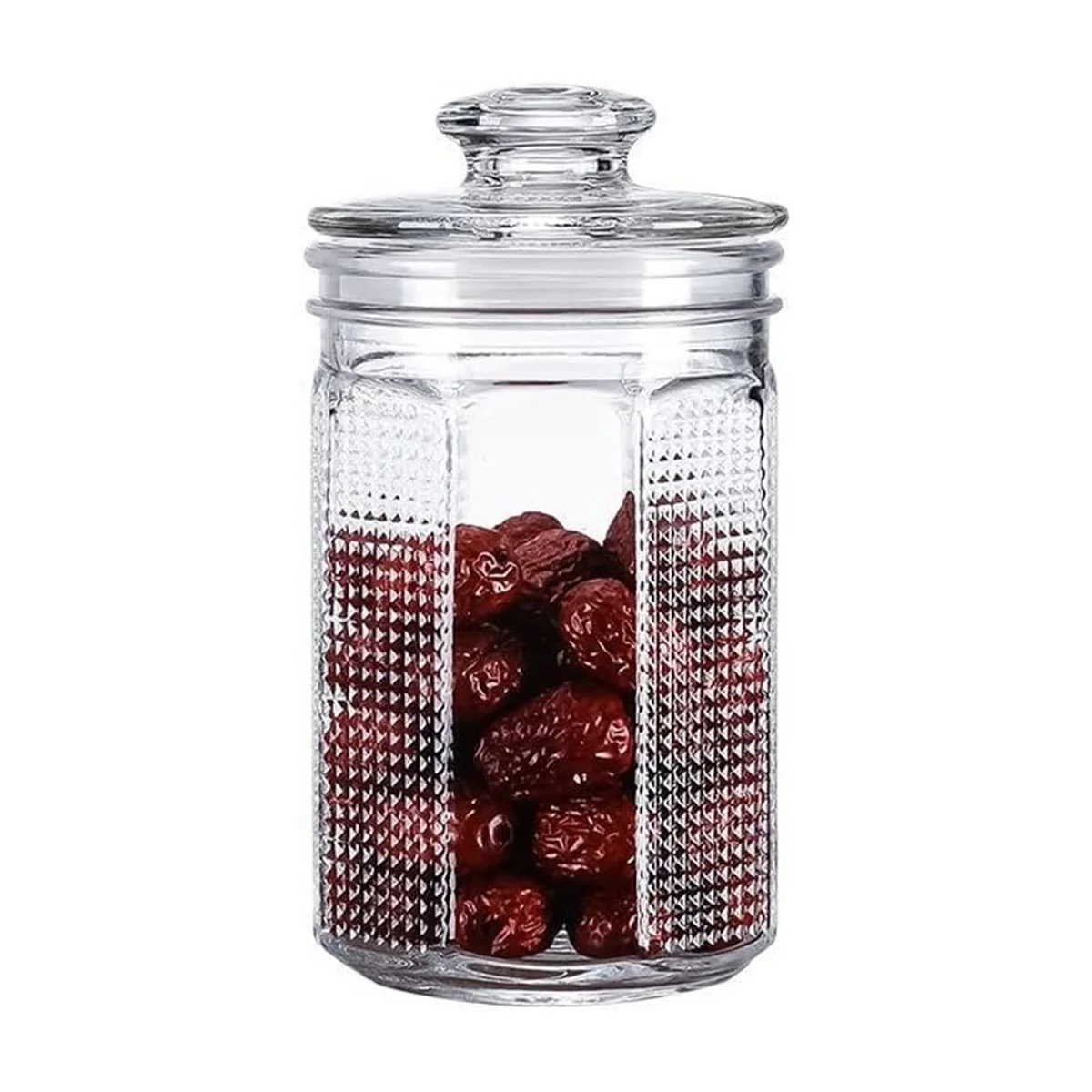 AM5679 CELLO Bloom Storage Glass Jar (3 Ltr) for Cookie Jar, with Air Tight for Kitchen Dried Masala (Pack 1) - Image 5