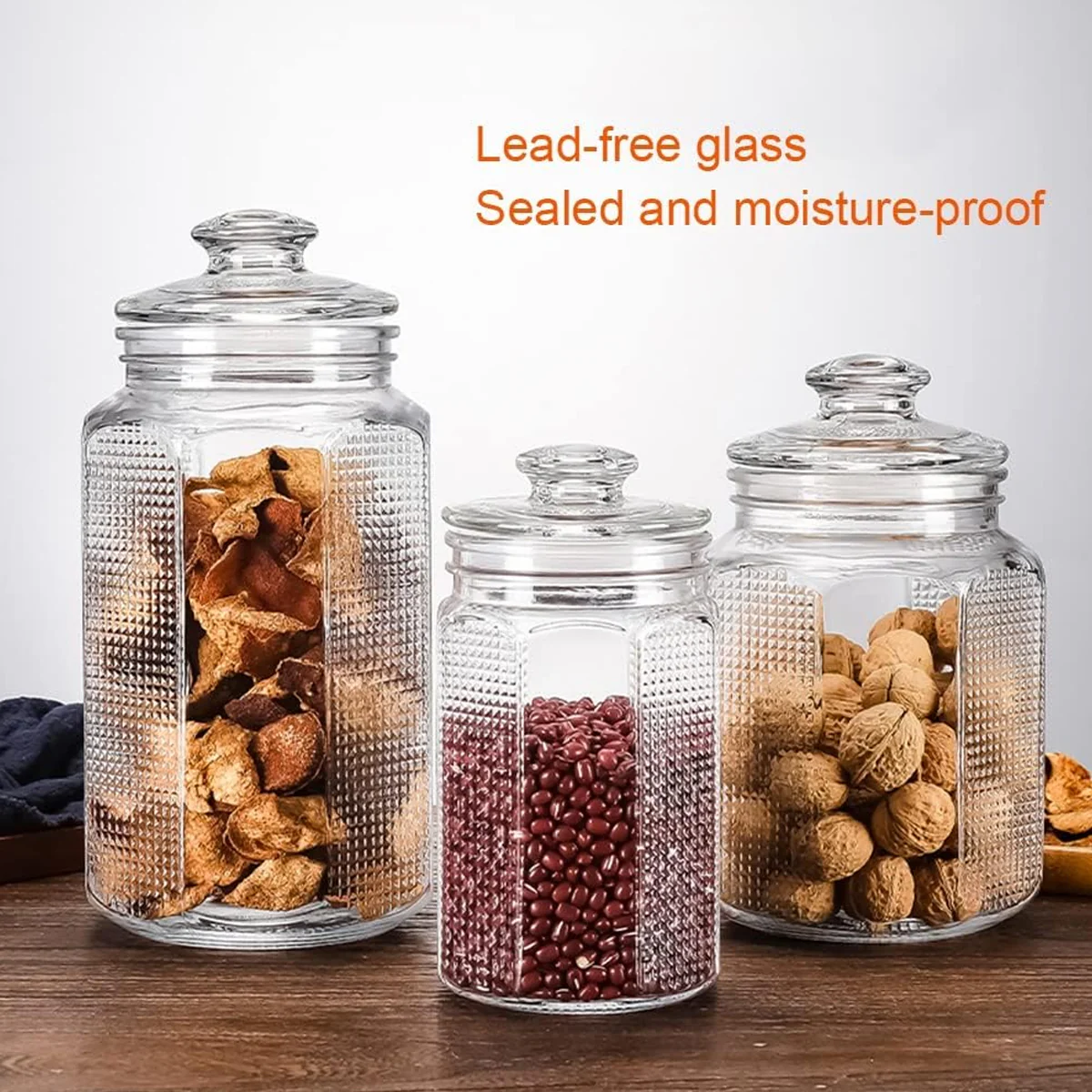 AM5679 CELLO Bloom Storage Glass Jar (3 Ltr) for Cookie Jar, with Air Tight for Kitchen Dried Masala (Pack 1) - Image 6
