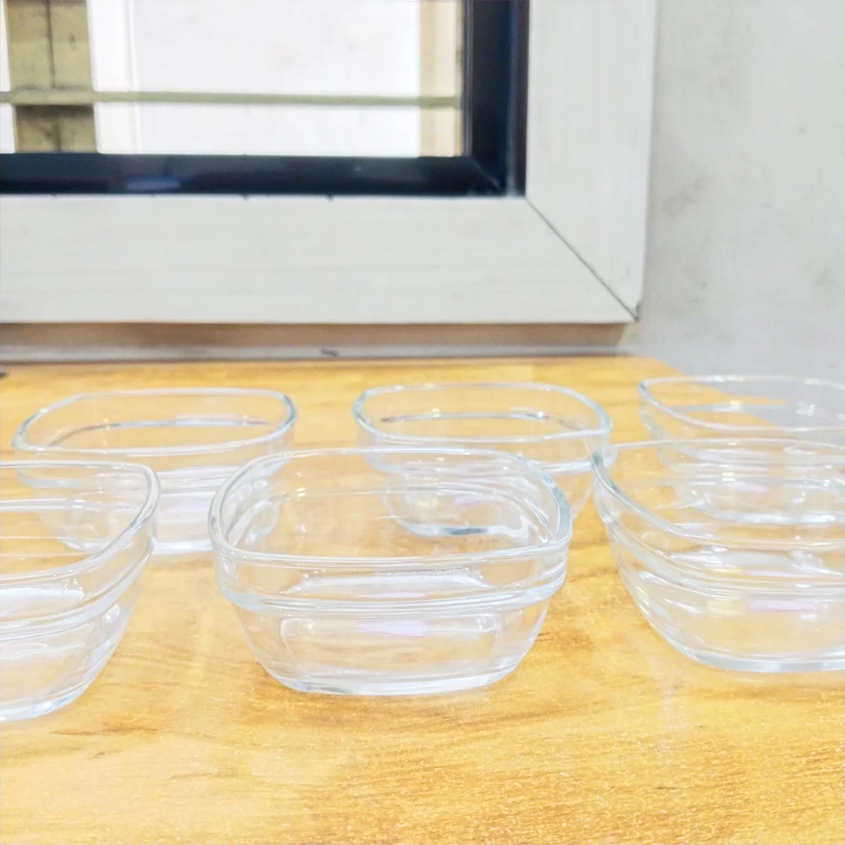 AM5682 Cello Nadir Square Stack Bowl- 150Ml (Set of 6 Pcs) - Image 2