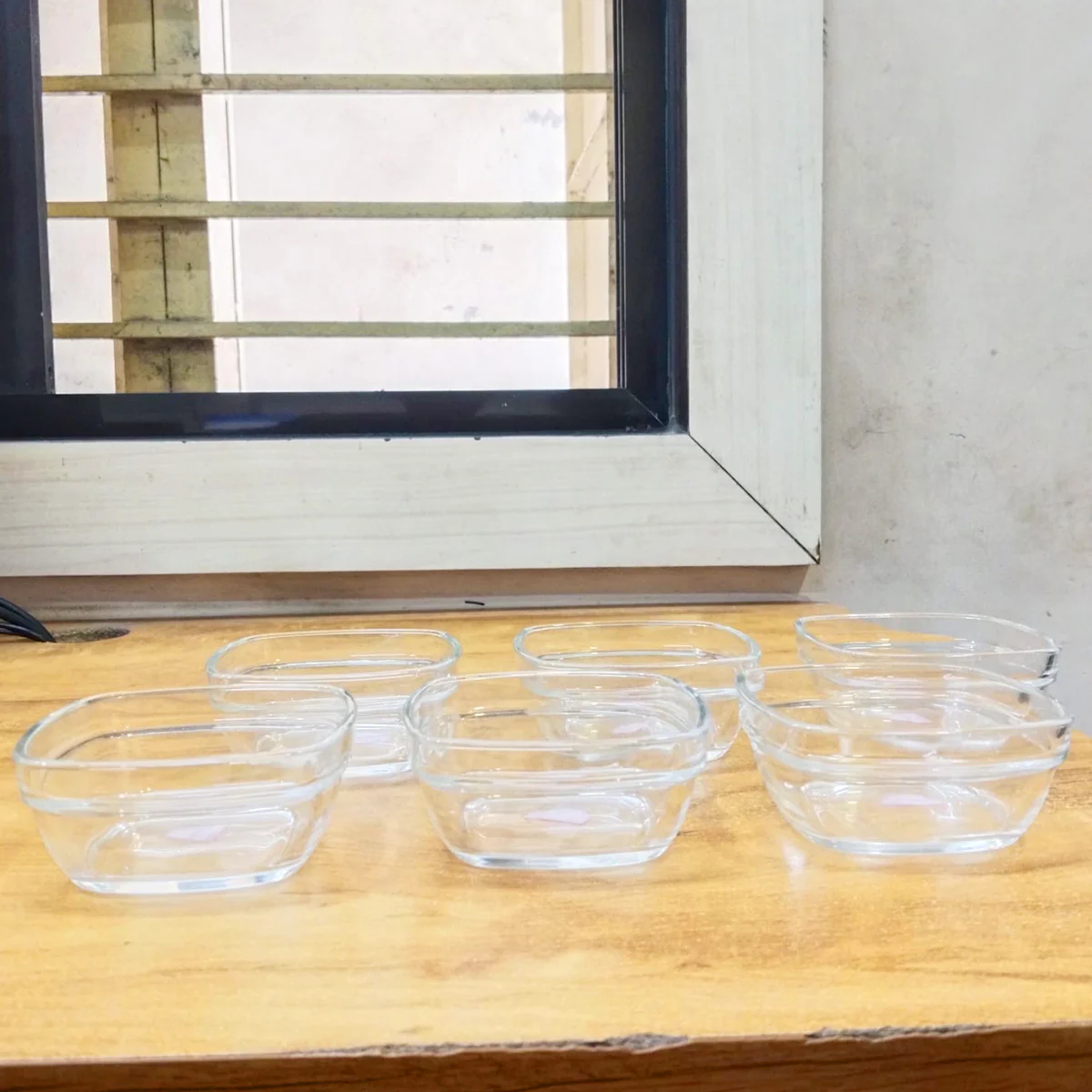 AM5682 Cello Nadir Square Stack Bowl- 150Ml (Set of 6 Pcs) - Image 3