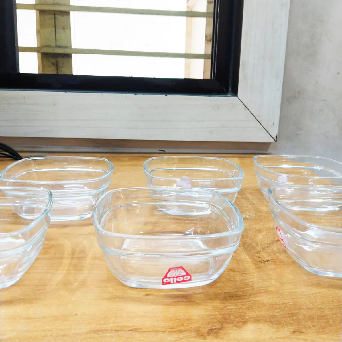 AM5683 Cello Nadir Square Stack Bowl- 300Ml (Set of 6 Pcs) - Image 2