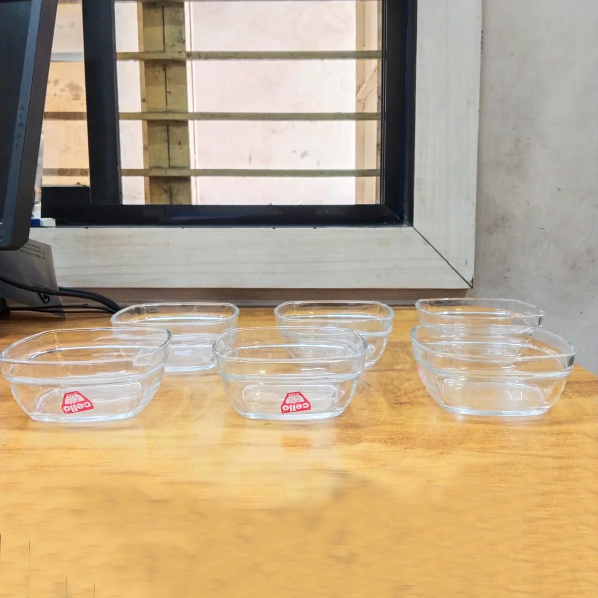 AM5683 Cello Nadir Square Stack Bowl- 300Ml (Set of 6 Pcs) - Image 3