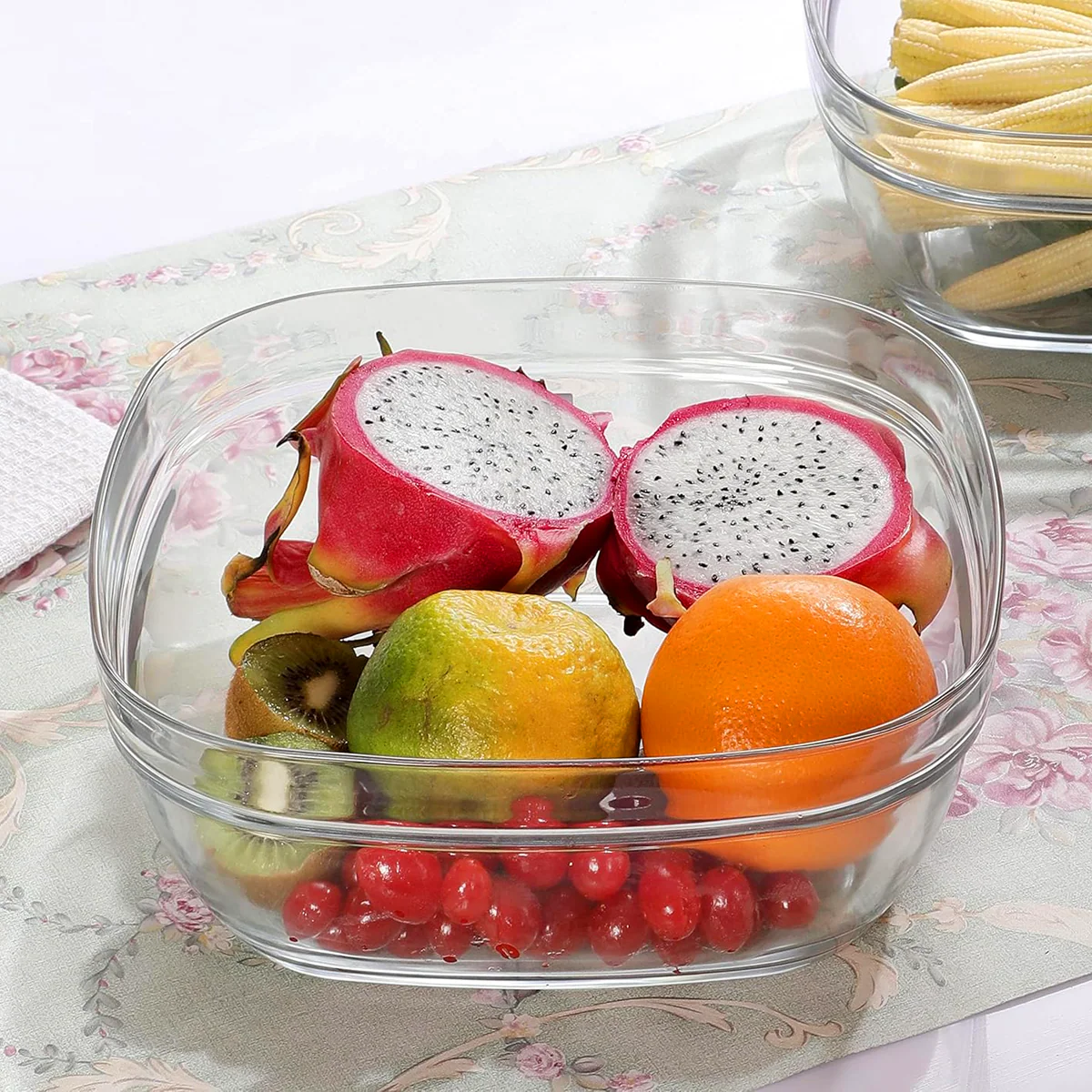 AM5685	Cello Nadir Square Stack Bowl- 3.1 ltr - Image 2