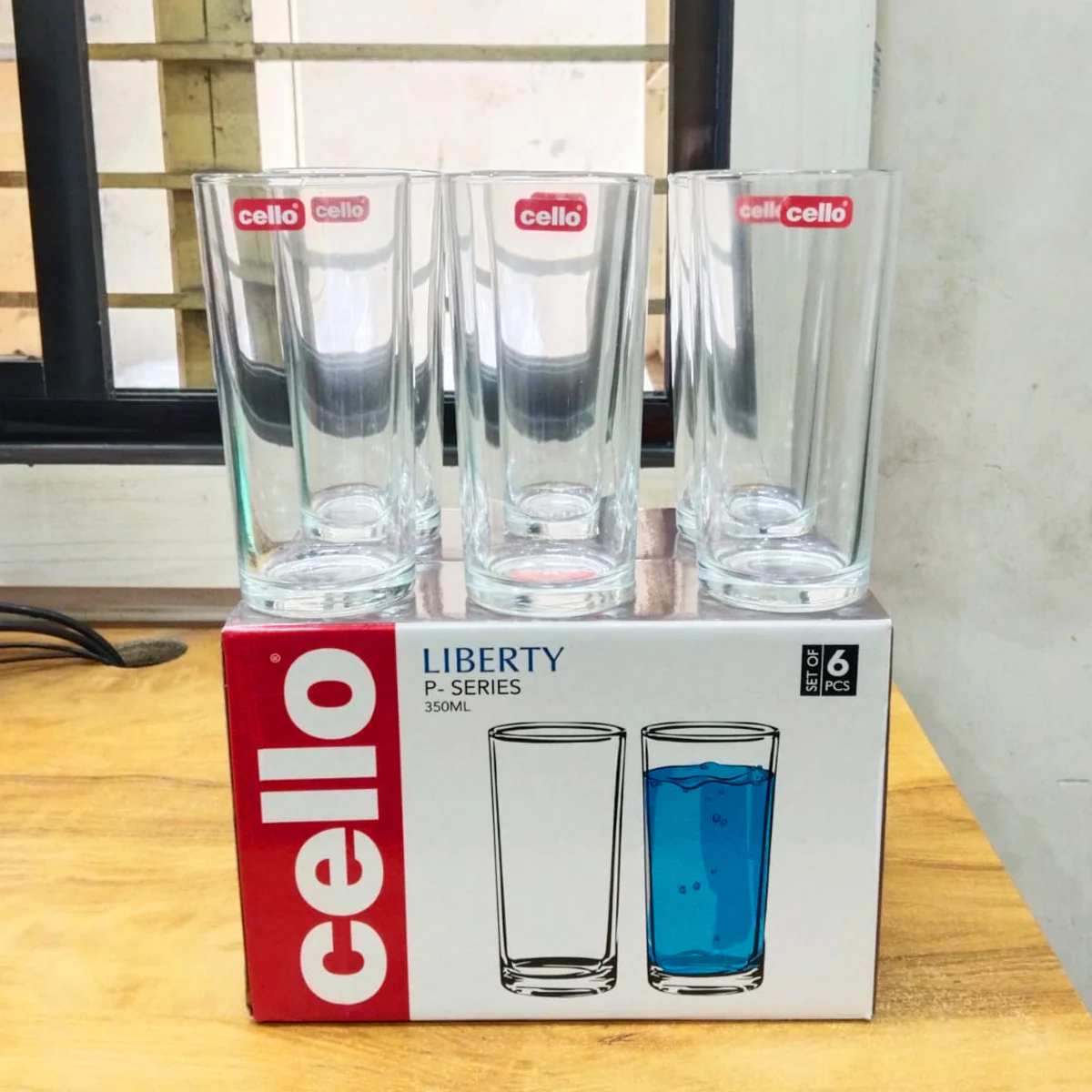 AM5687	Cello Liberty Hi Ball tumbler 350ml - 6pcs set - Image 4
