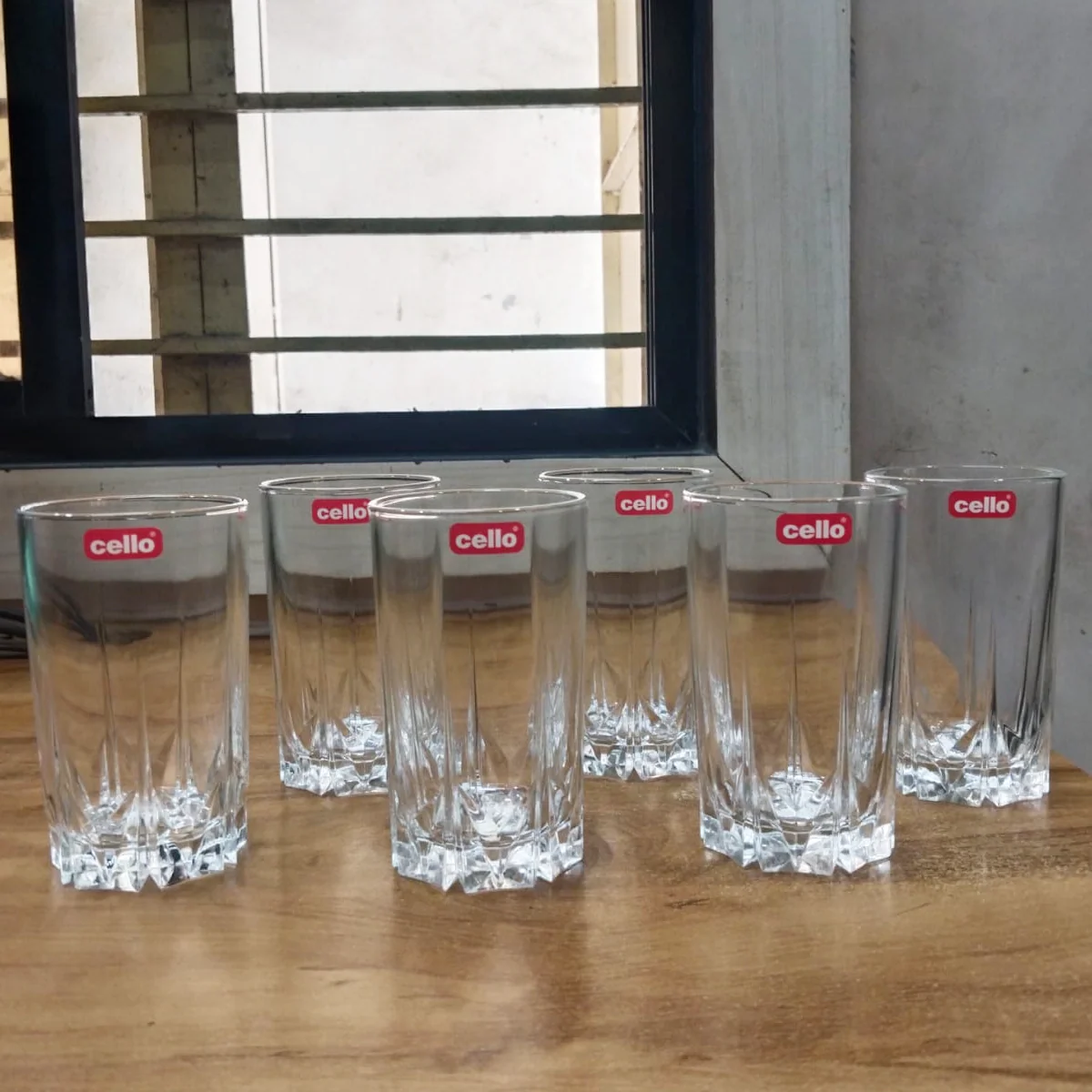 AM5689 Cello Estonia Glass 310ml - 6pcs set - Image 7
