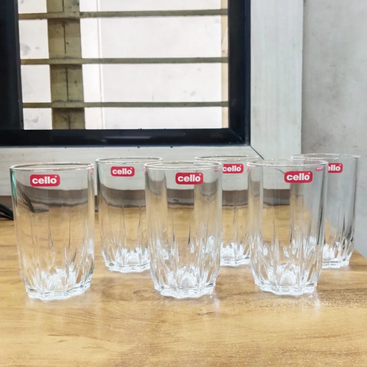 AM5692 Cello Glaze juice tumbler 260ml - 6pcs set - Image 6