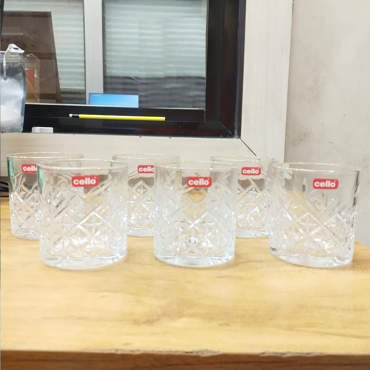 AM5694	Cello Classix, Swirl & Brilliant Design 325ml Tumbler - 6pcs set - Image 10