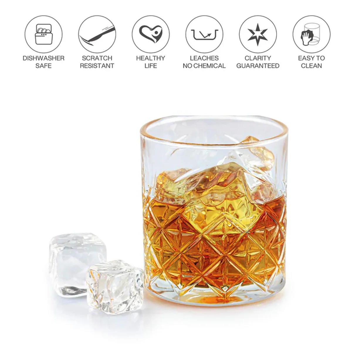AM5694	Cello Classix, Swirl & Brilliant Design 325ml Tumbler - 6pcs set - Image 8