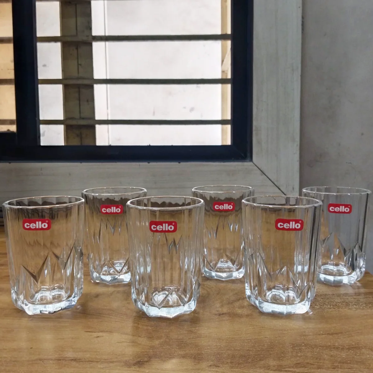 AM5695	cello gem juice tumbler 200ml - 6pcs set - Image 2