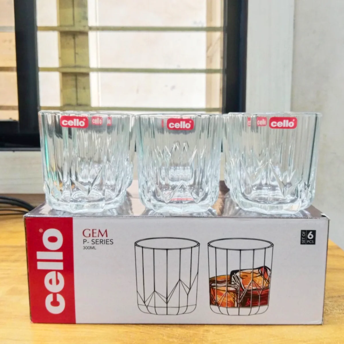 AM5696	Cello Gem rock tumbler 300ml- 6pcs set