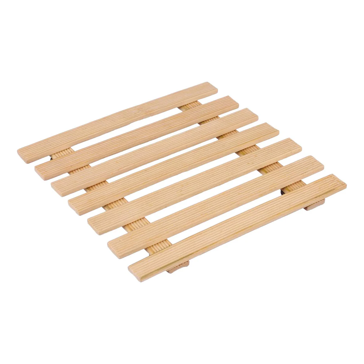 AM5727 Multi-Design Wooden Heat Insulation Place Mat Non-Slip Anti-Scalding Table Pad - (Pack of 1pc)