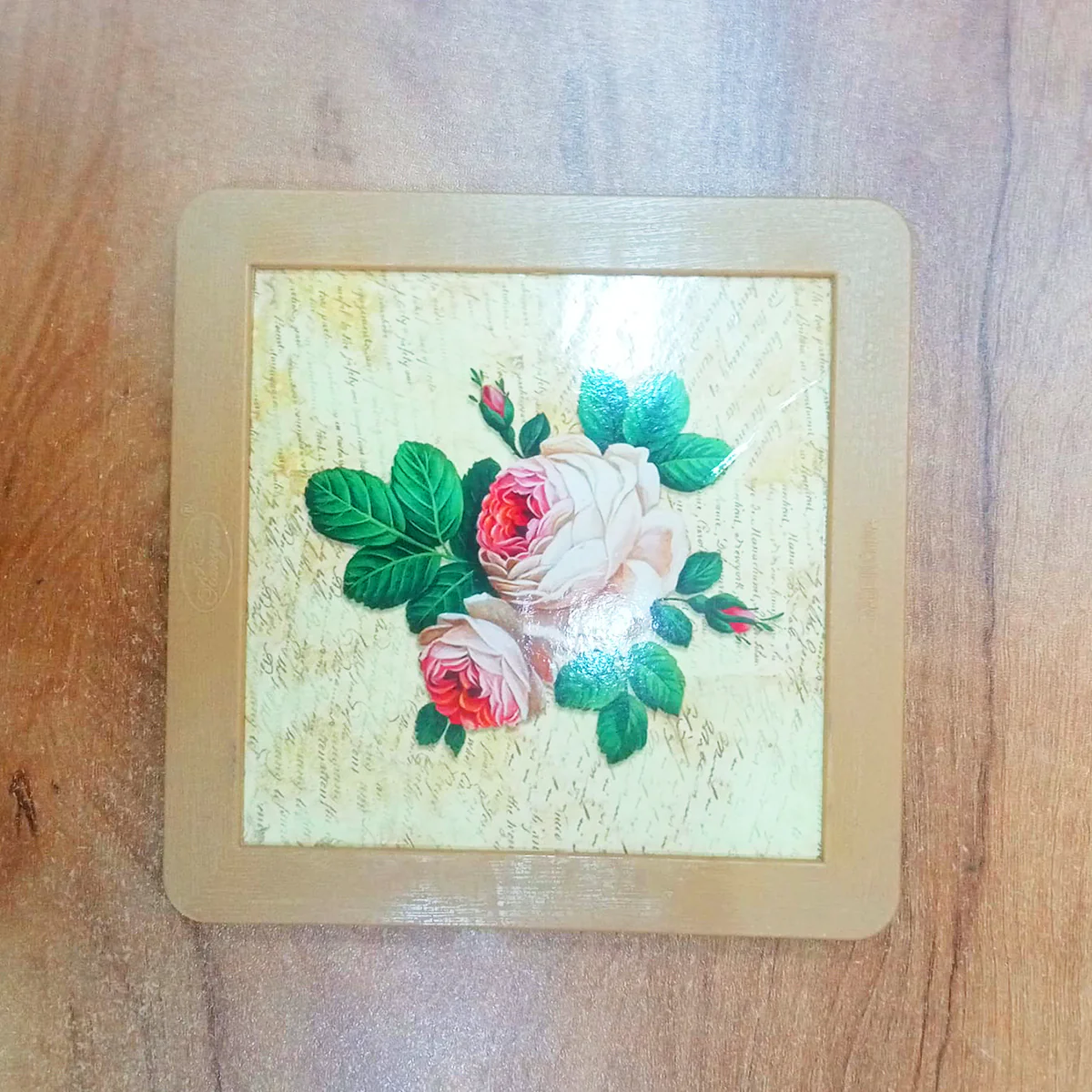 AM5727 Multi-Design Wooden Heat Insulation Place Mat Non-Slip Anti-Scalding Table Pad - (Pack of 1pc) - Image 8