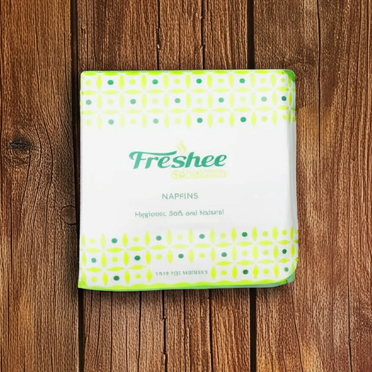 AM5729 Freshee Value Plus Paper Napkins - 1 Ply (50 Napkins) - 23cmx25cm