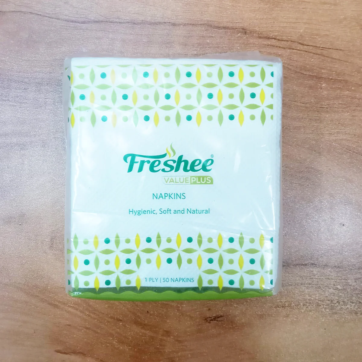 AM5729 Freshee Value Plus Paper Napkins - 1 Ply (50 Napkins) - 23cmx25cm - Image 4