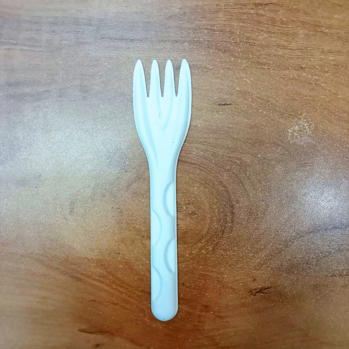 AM5739 Freshee Compostable Bagasse Fork (6 Inch, Pack of 10Pcs) - Image 4