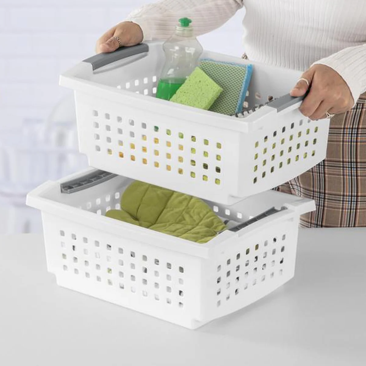 AM5746 JOYO Multipurpose Stacking Basket No.2 - Image 2