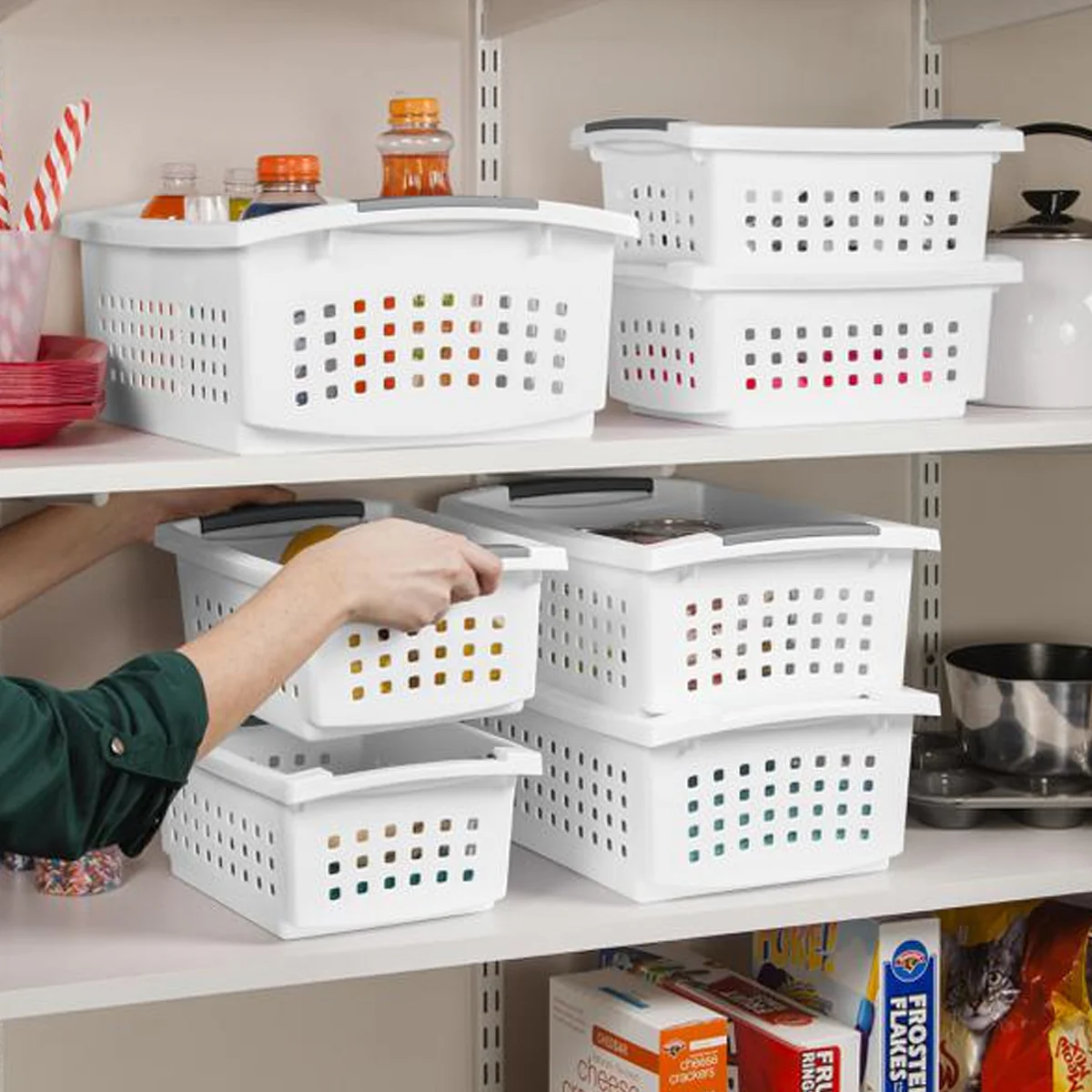 AM5746 JOYO Multipurpose Stacking Basket No.2 - Image 4