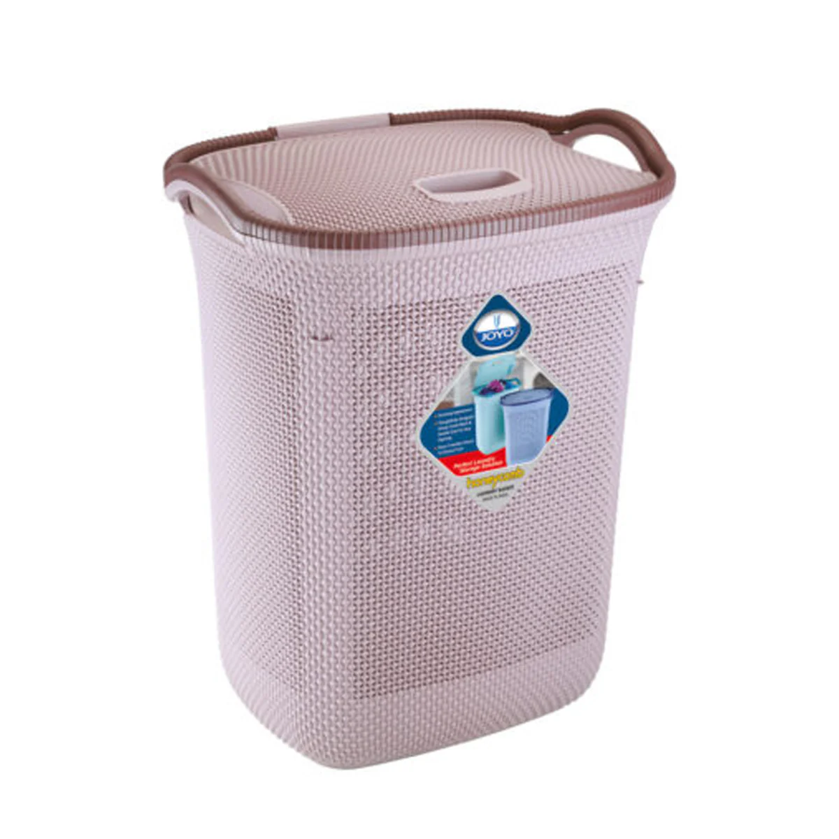 AM5750 JOYO Honey Comb Laundry Basket - (Small) - Image 3