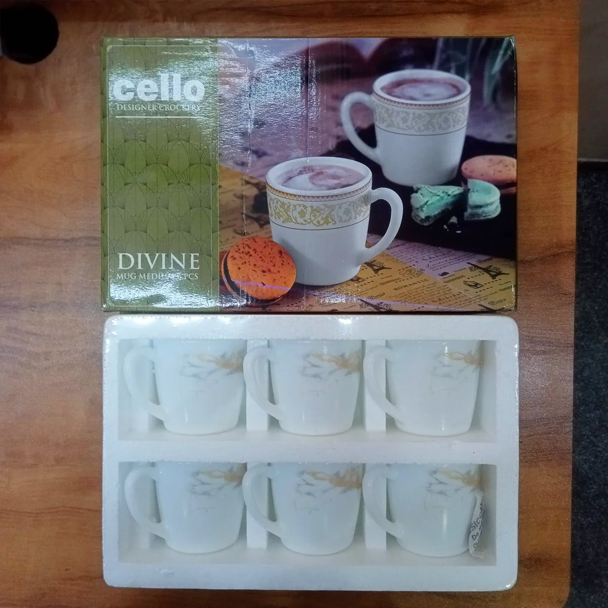 AM5755 Cello Divine Ricca Mug (Medium) - 6 Pcs Set - Image 5