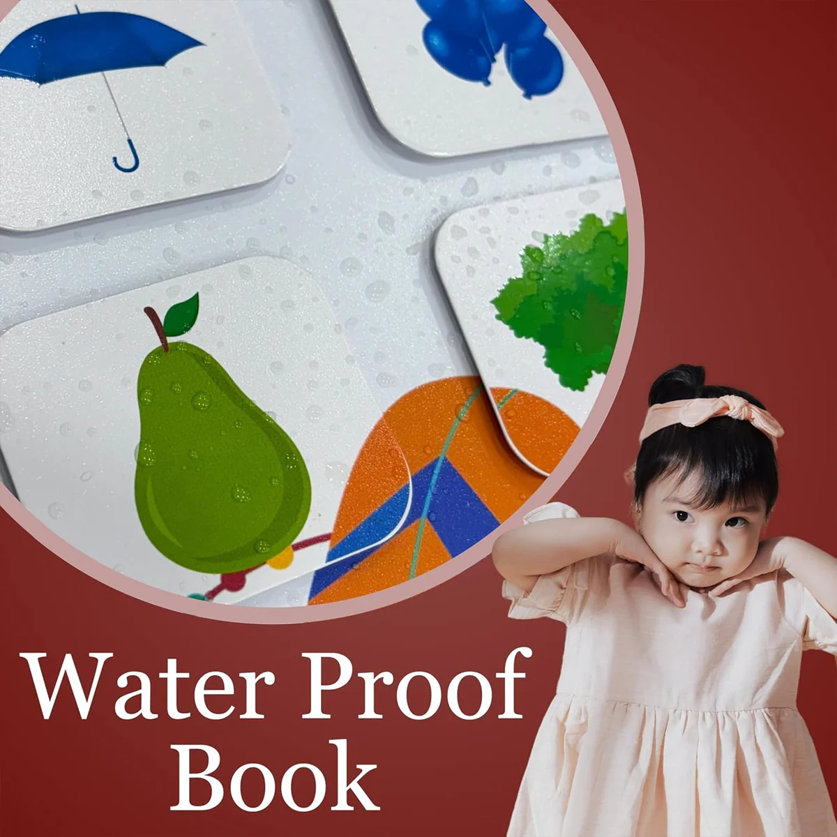 AM5787 Bade Natkhat All in One Early Learning Board Book (13 Category) - For Kids Velcro Book - Image 8