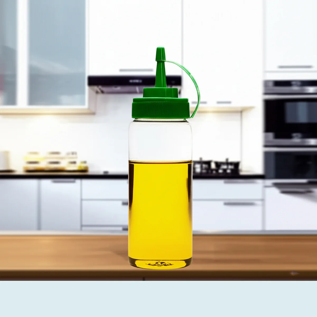 AM5788 Plastic Transparent Oil Dispenser - Cooking Oil Dispenser Bottle - Image 4