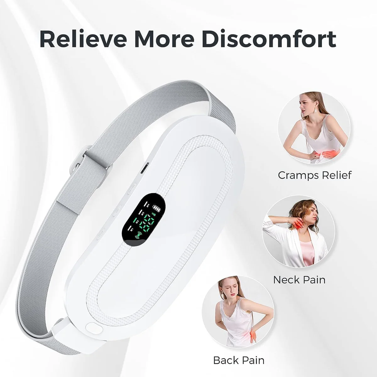 AM5793 Portable Cordless Heating Pad for Menstrual Cramps Relief - Image 4