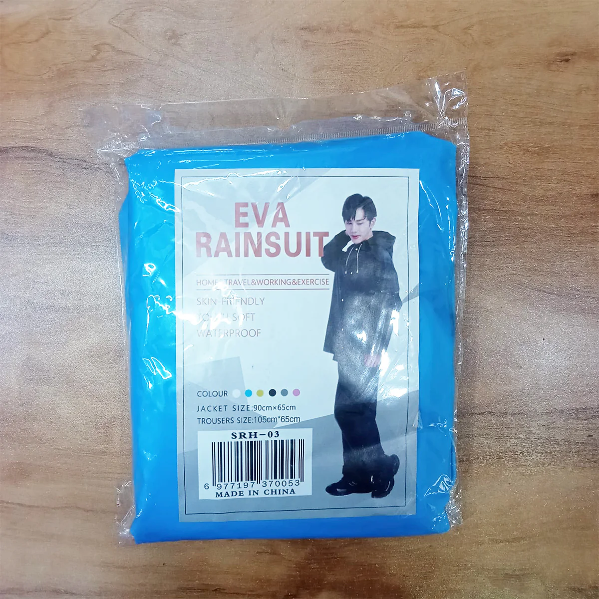 AM5794 Eva Waterproof Rain Suit - Jacket, Trouser (Multicolour) - Image 7