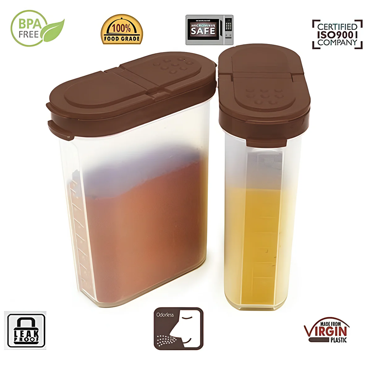 AM5797 2 Way Spice N Sprinkle Shaker - BPA-Free, Dishwasher Safe - Image 5