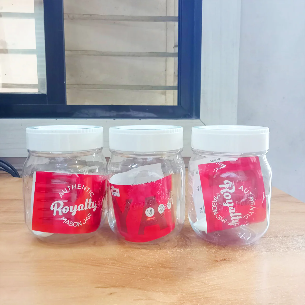 AM5805 Royal ware 500ml Plastic Container Storage Jar (3 pcs) Set For Kitchen - Image 5