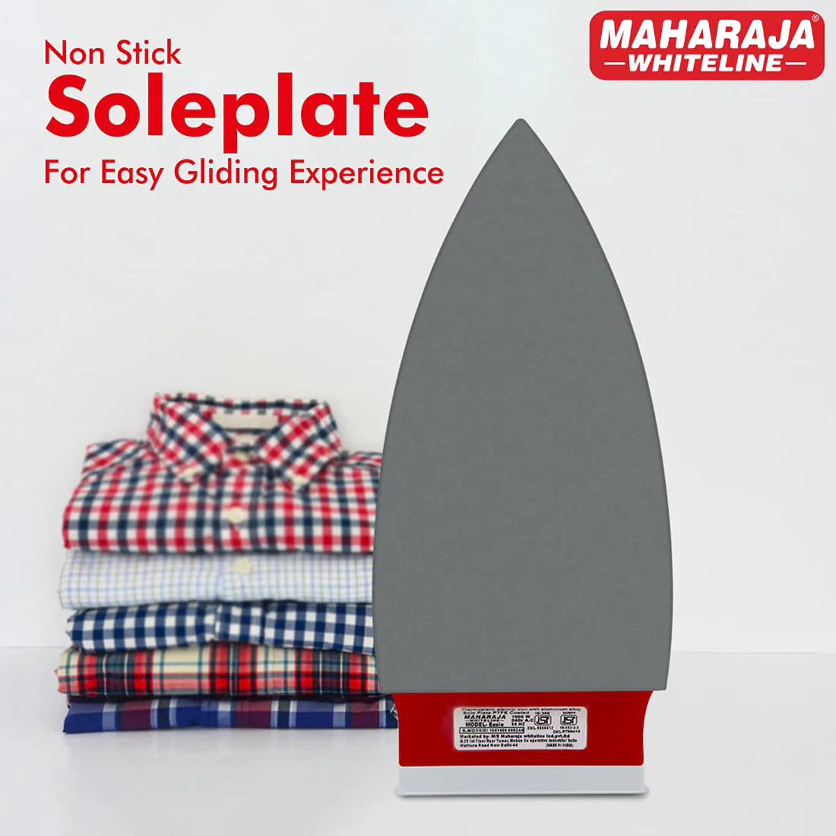 AM5809 Maharaja Sleek 1000-Watt Dry Iron - Image 4