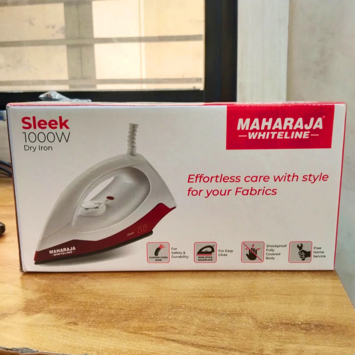AM5809 Maharaja Sleek 1000-Watt Dry Iron - Image 7
