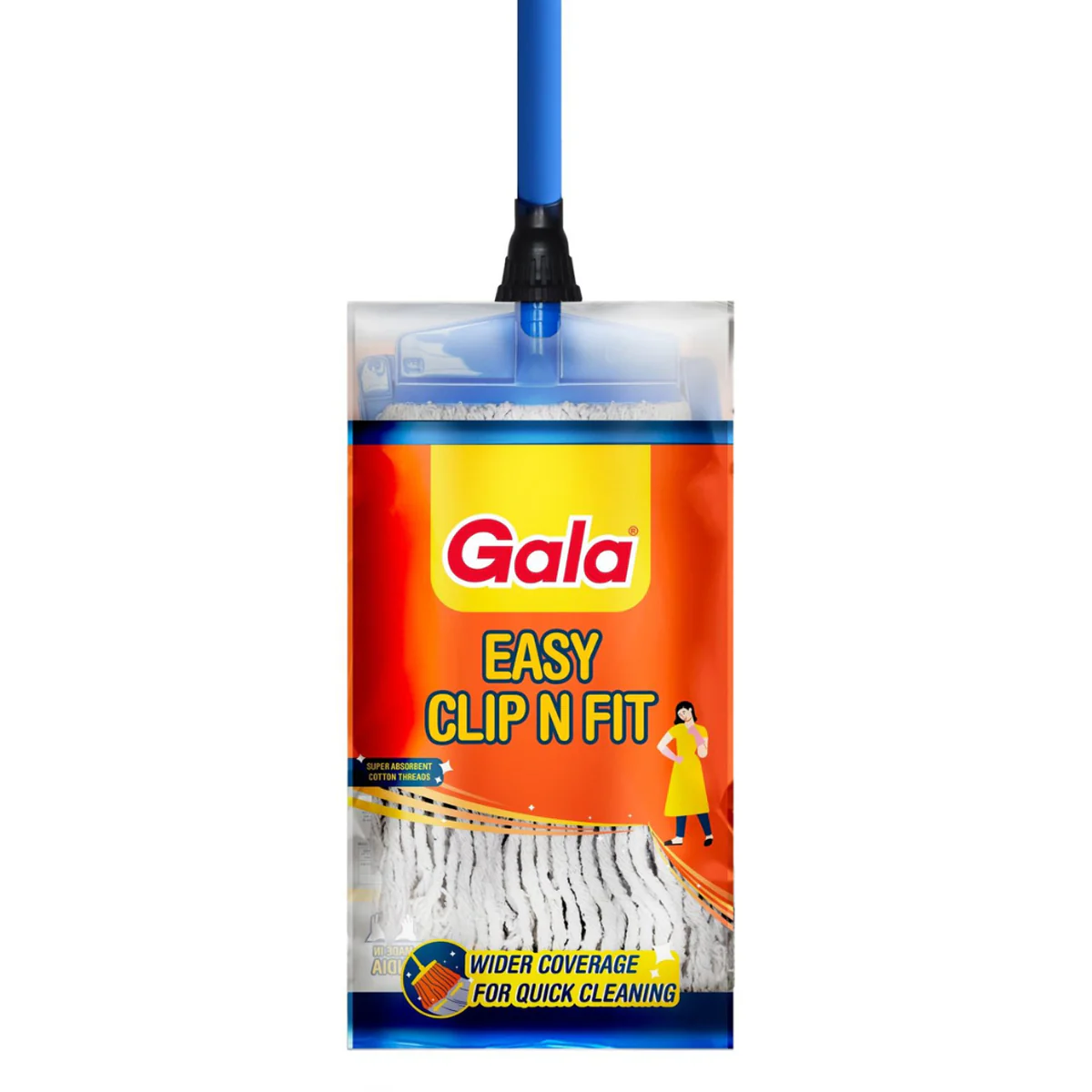 AM5811 Gala Easy Clip n Fit Floor Mop - Image 7