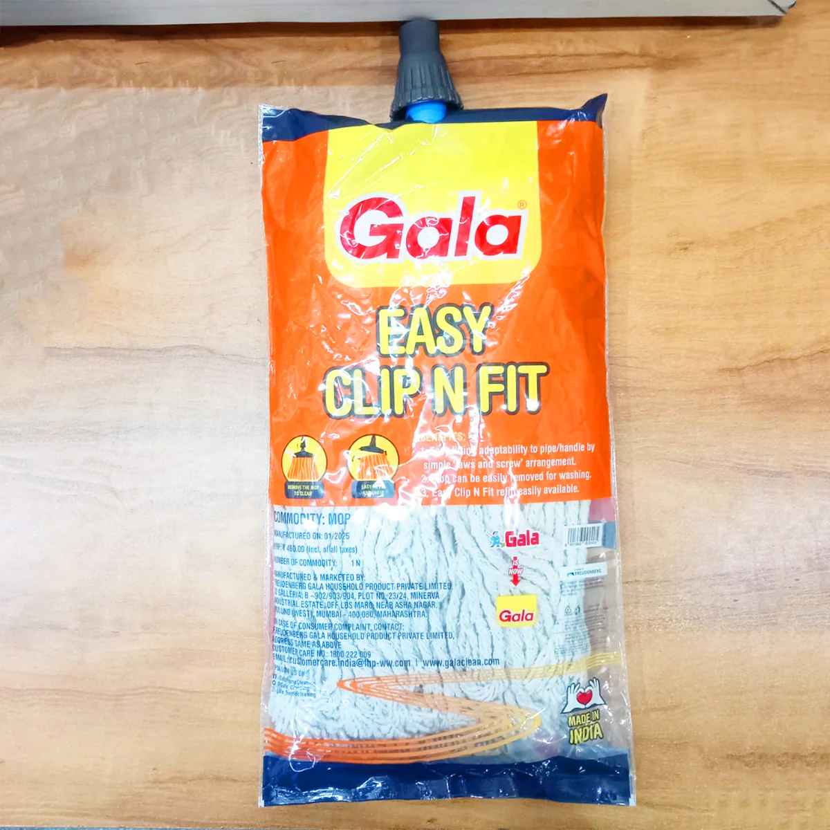 AM5811 Gala Easy Clip n Fit Floor Mop - Image 9