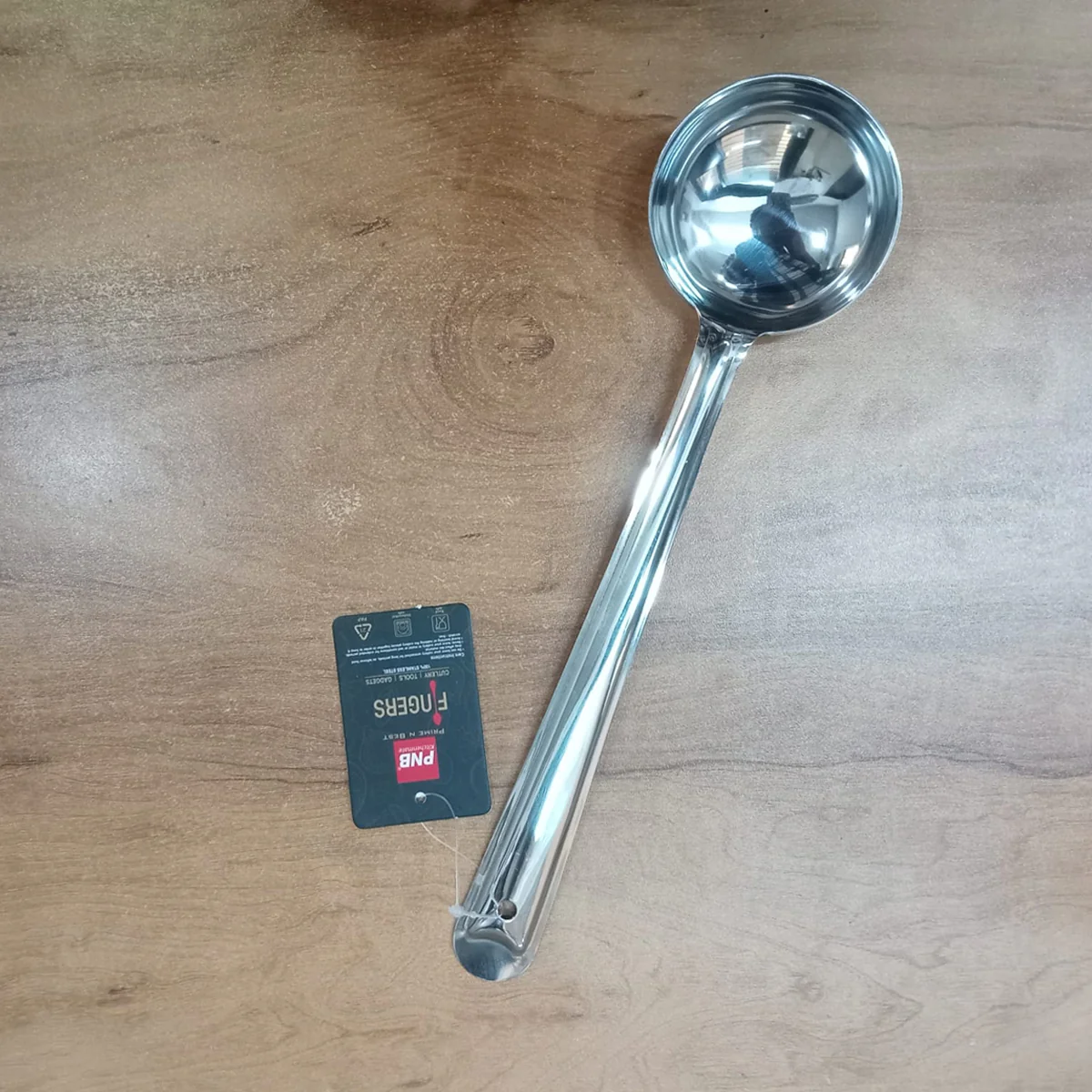 AM5822 PNB Kitchenmate Stainless Steel Ladle Leo 5 Spoon for Cooking - Image 5