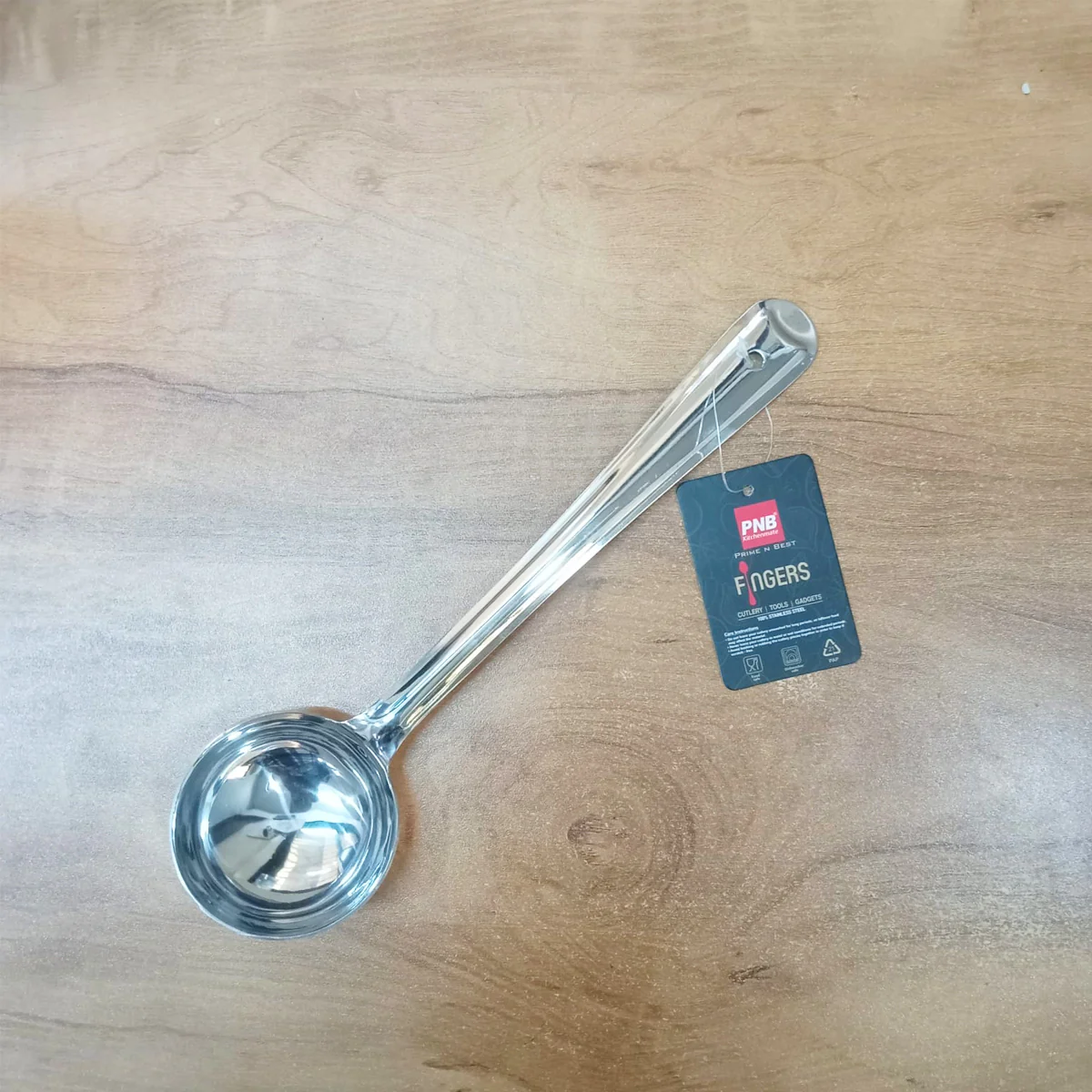 AM5821 PNB Kitchenmate Stainless Steel Ladle Leo 4 Spoon for Cooking - Image 5