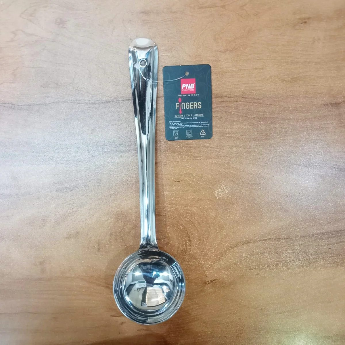 AM5821 PNB Kitchenmate Stainless Steel Ladle Leo 4 Spoon for Cooking - Image 6