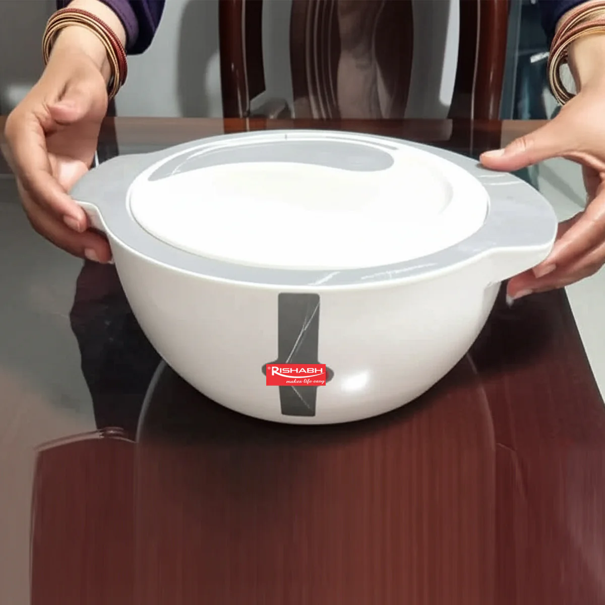 AM5838 Rishabh Sigma Marbella Insulated Casserole - 1 pcs - Image 2