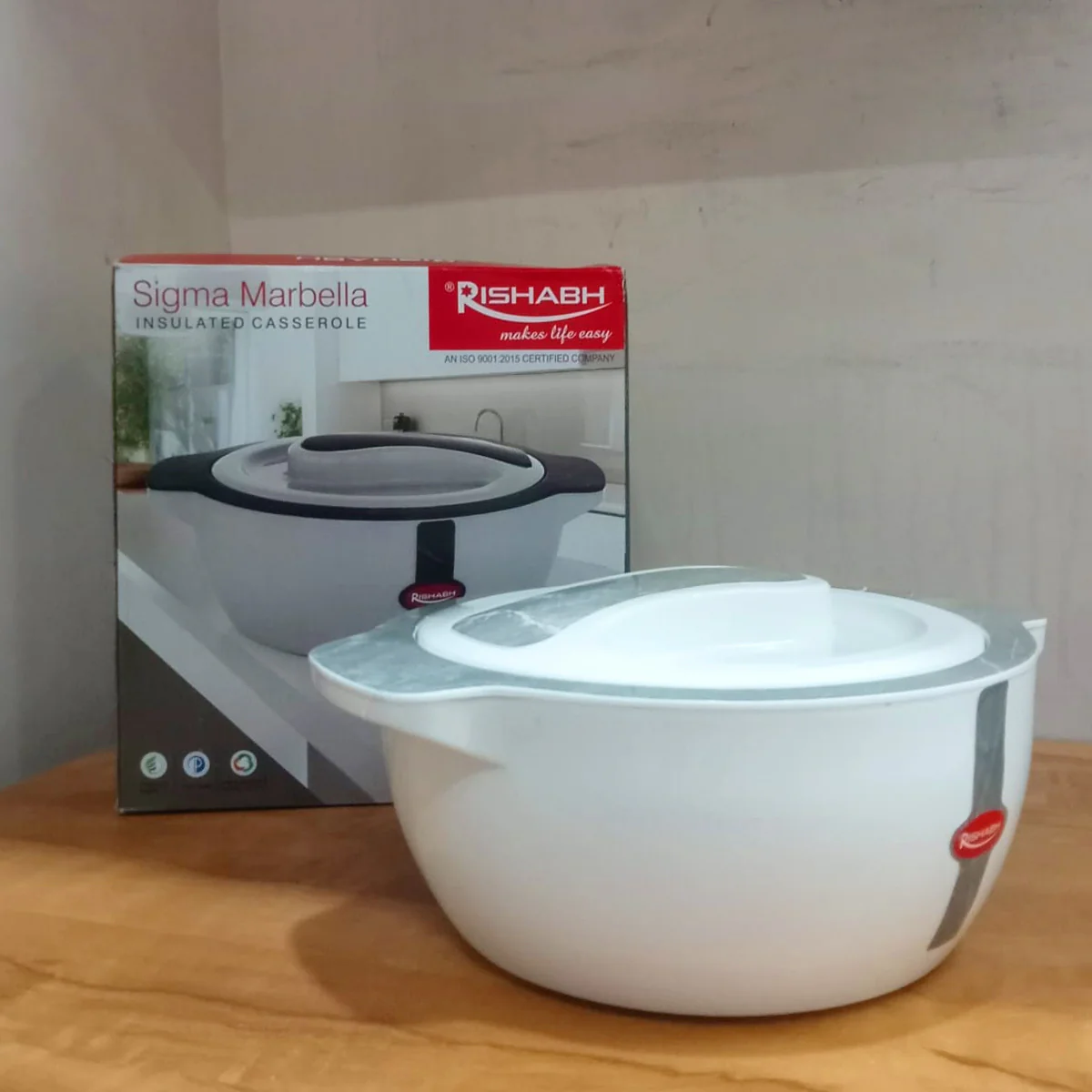 AM5838 Rishabh Sigma Marbella Insulated Casserole - 1 pcs - Image 3