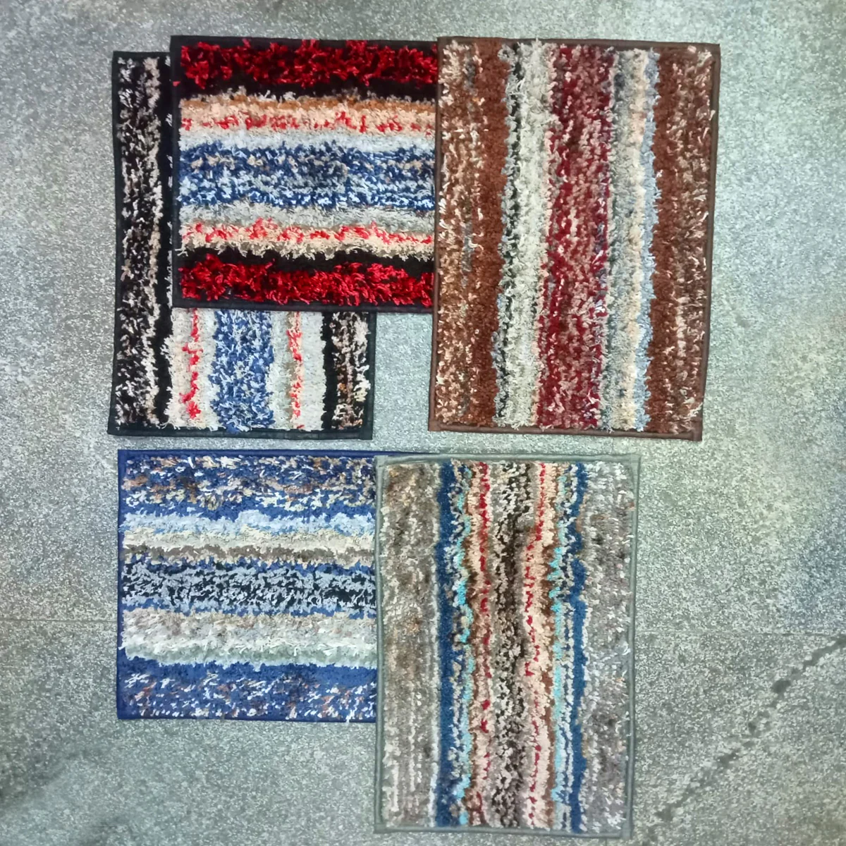 AM5845 Anti Slip Layer Doormats (A 13X19 Inch)- Multicolour for Home & Office - Image 4