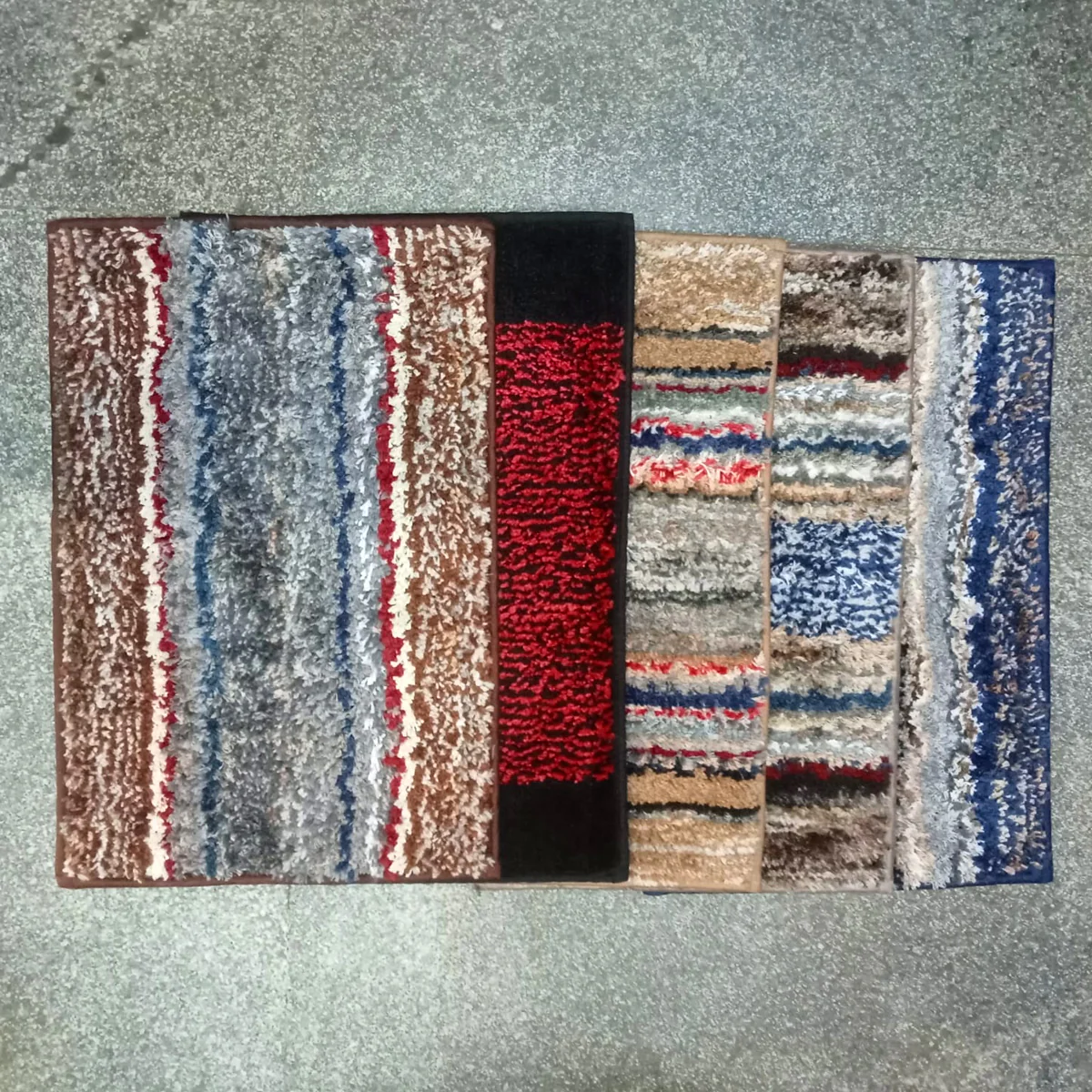 AM5846 Fancy Super Soft Floor Door & Bath Mat (A 16x24 Inch) Multicolour - Image 4